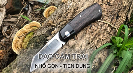 dao cắm trại